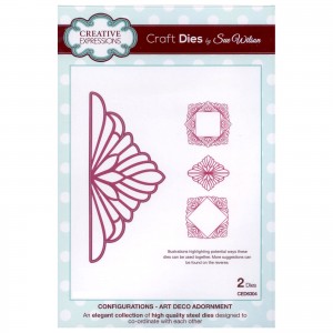 Creative Expressions CED6304 - Art Deco Adornment
