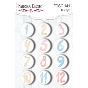 Fabrika Decoru FDSC-141 Flair Buttons - Set 141