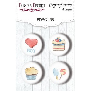 Fabrika Decoru FDSC-138 Flair Buttons - Set 138