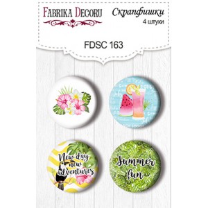 Fabrika Decoru FDSC-163 Flair Buttons - Set 163