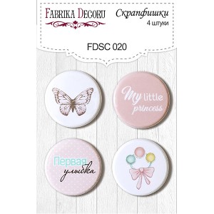 Fabrika Decoru FDSC-020 Flair Buttons - Set 020