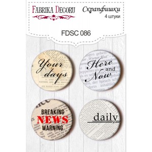 Fabrika Decoru FDSC-086 Flair Buttons - Set 086