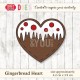 Craft and You CW024 - Gingerbread Heart