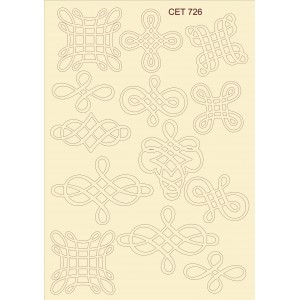 СЕТ726 / A5 - Комплект с елементи от бирен картон