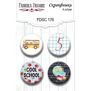 Fabrika Decoru FDSC-176 Flair Buttons - Set 176