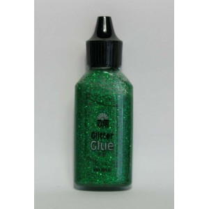 CraftEmotions 118577/0106 Glitter glue - Rainbow Green Jade