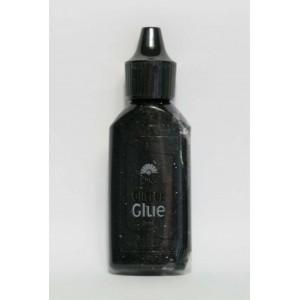 CraftEmotions 118577/0007 Glitter glue - Black