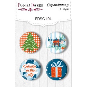 Fabrika Decoru FDSC-194 Flair Buttons - Set 194