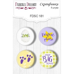 Fabrika Decoru FDSC-181 Flair Buttons - Set 181