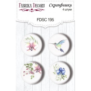 Fabrika Decoru FDSC-195 Flair Buttons - Set 195