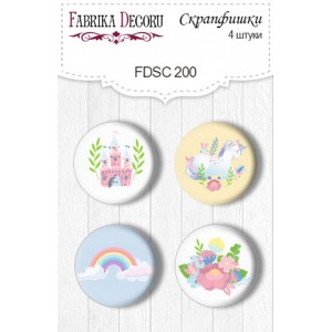 Fabrika Decoru FDSC-200 Flair Buttons - Set 200