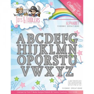 Find It Trading YCD10096 - Yvonne Creations Tots and Toddlers - Alphabet