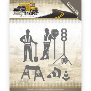 Find It Trading ADD10130 Amy Design Daily Transport - Road Construction