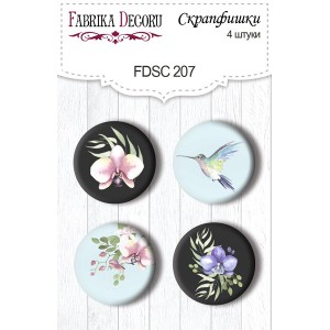 Fabrika Decoru FDSC-207 Flair Buttons - Set 207