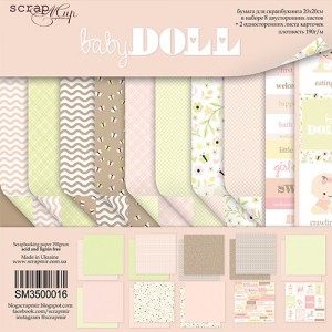 Scrapmir SM3500016 8'x8' - Doll Baby