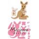 Marianne Design COL1446 - Eline`s Kangaroo & Baby