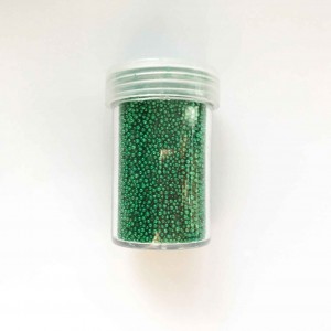 CraftEmotions 801580/4205 Caviar Beads - Green