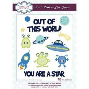 Creative Expressions CEDLH1015 Stitched Collection - Out of this World