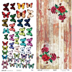 Altair Art ALT-HM-108 - Butterflies 3 / Bouquets