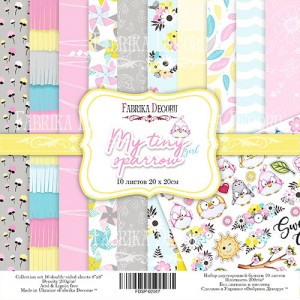 Fabrika Decoru FDSP-02047 8'x8' - My Tiny Sparrow Girl