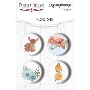 Fabrika Decoru FDSC-249 Flair Buttons - Set 249