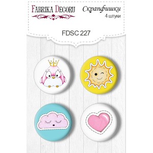 Fabrika Decoru FDSC-227 Flair Buttons - Set 227
