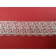 Дантела Брюкселска 60мм / Бяла - S018