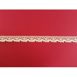 Дантела Памучна 20мм / Екрю - 444-A