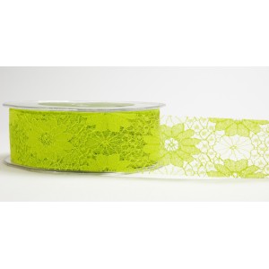 Дантела 38мм / Parrot Green - 411372