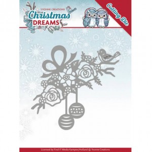 Find It Trading YCD10146 - Yvonne Creations Christmas Dreams - Bauble Ornament