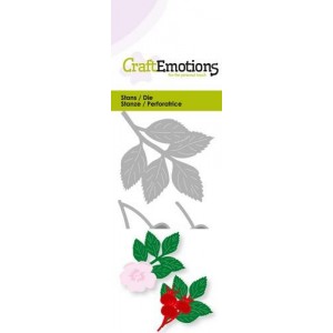 CraftEmotions 115633/0228 - Rosehip 3D