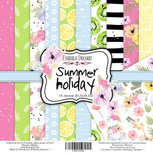 Fabrika Decoru FDSP-01054 12'x12' - Summer Holiday
