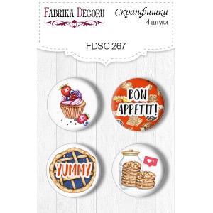 Fabrika Decoru FDSC-267 Flair Buttons - Set 267