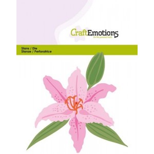 CraftEmotions 115633/0429 - Lily 3D