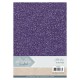 Card Deco CDEGP001 Glitter Paper A4 - Dark Purple
