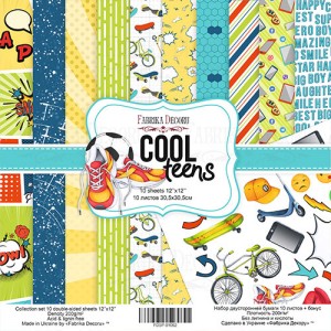 Fabrika Decoru FDSP-01062 12'x12' - Cool Teens