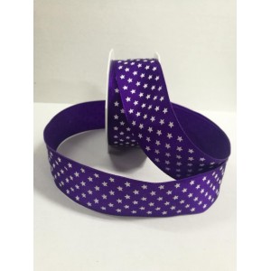 Текстилна панделка - Mini-stars - 40 - 610