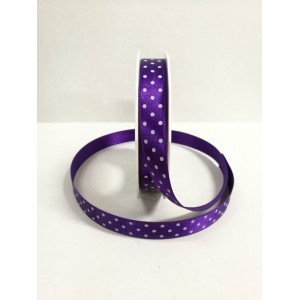 Текстилна панделка - Mini dots - 15 - 610