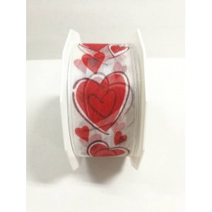 Sweet Heart 424 - Панделка на ролка - 40 - 001