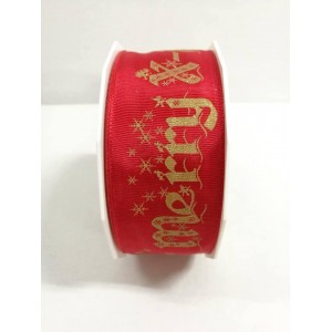 ЧНГ Merry X-Mas 153 - Панделка на ролка - 40 - 609