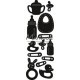 Marianne Design CR1456 - Punch die-Baby items