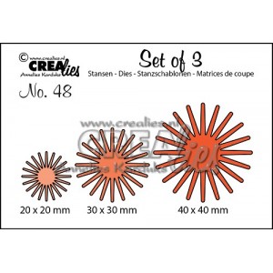 Crealies CLSET48 - Flowers 20