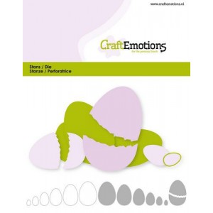 CraftEmotions 115633/0821 - Edges Egg