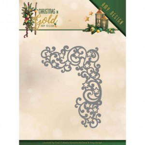 Find It Trading ADD10185 Amy Design Christmas in Gold - Golden Corner