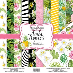 Fabrika Decoru FDSP-02071 8'x8' - Wild Tropics