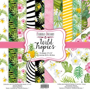 Fabrika Decoru FDSP-01071 12'x12' - Wild Tropics