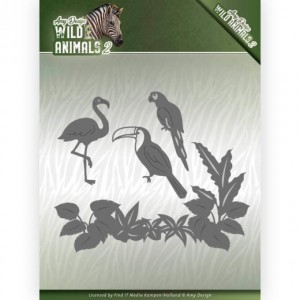 Find It Trading ADD10174 Amy Design Wild Animals 2 - Tropical Birds