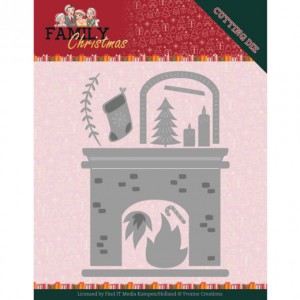 Find It Trading YCD10184 - Yvonne Creations Family Christmas - Fireplace