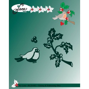 By Lene BLD1002 - Bird On Branch