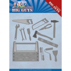 Find It Trading YCD10203 - Yvonne Creations Big Guys - Handyman Tools